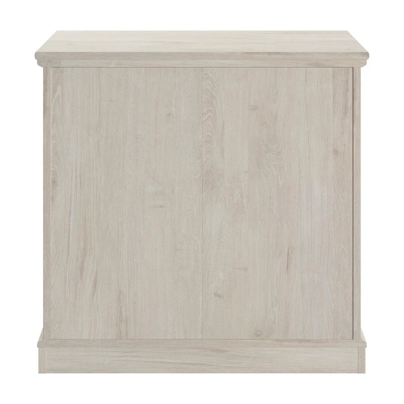Seitlicher Aktenschrank mit 2 Schubladen und Regalböden