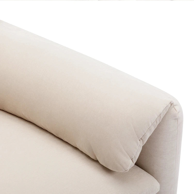 Poltrona d'accento oversize in stile moderno per soggiorno e camera da letto