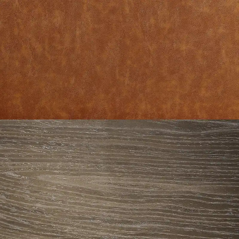 Drehbarer Esszimmerstuhl aus gebogenem Bugholz mit Kunstlederbezug im Mid-Century-Stil