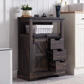 Farmhouse Bathroom Floor Cabinet Small Storage Cabinet for Bathroom
